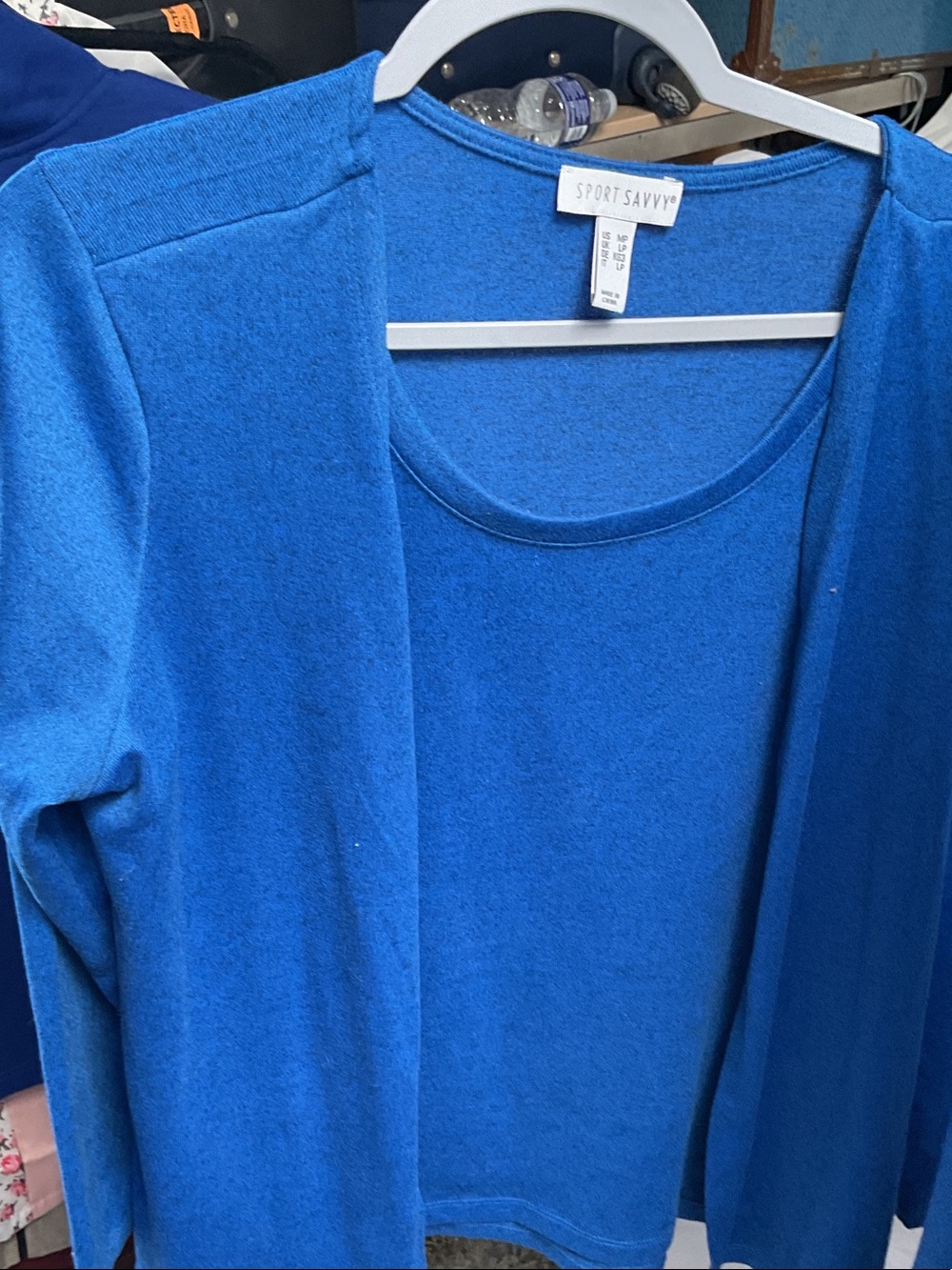 Sport Savvy Women's Royal Blue Long Sleeve Top